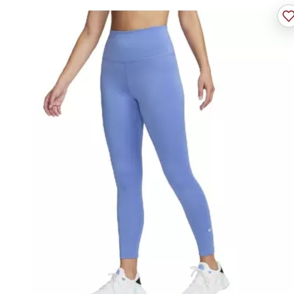 Nike Womens One Therma-FIT High-Rise 7/8 Leggings Blue DD6489-499